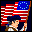 Independence Day 3D Icon