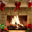 New Year Fireplace Screensaver Icon