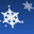 3D Winter Snowflakes Screensaver Icon