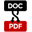Batch Word To PDF Converter Icon
