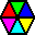 Crazy Hexagon Icon