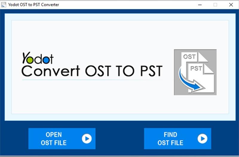 Yodot OST to PST Converter screenshot