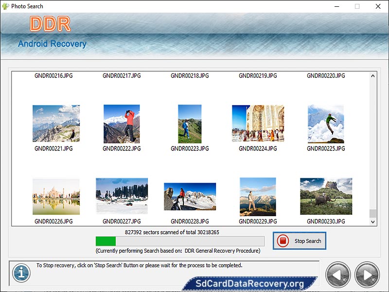 Data Recovery Software Android screenshot