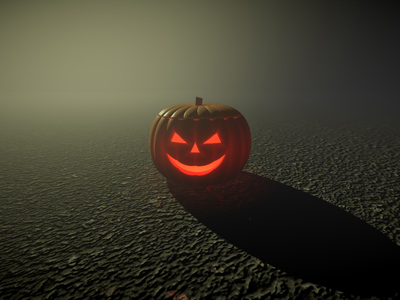 Pumpkin Mystery 3D Screensaver screenshot