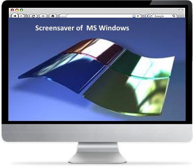 MS Windows Screensaver screenshot