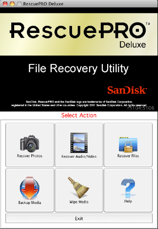 RescuePRO Deluxe for Mac screenshot