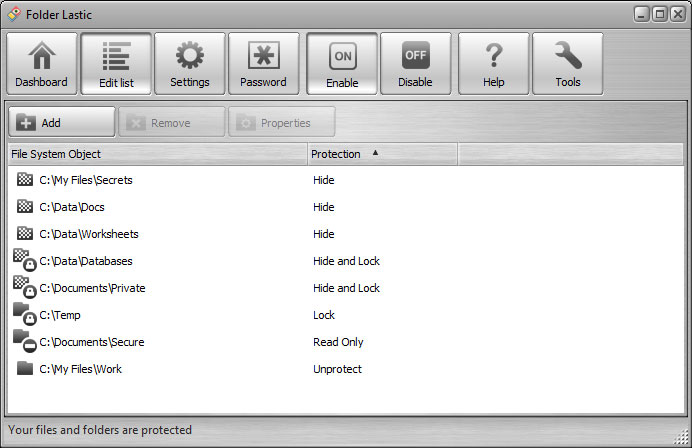 Folder Lastic screenshot