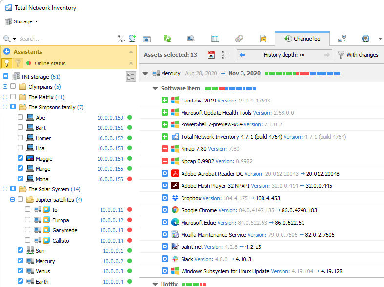 Total Network Inventory screenshot