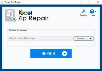 Yodot ZIP Repair Software screenshot
