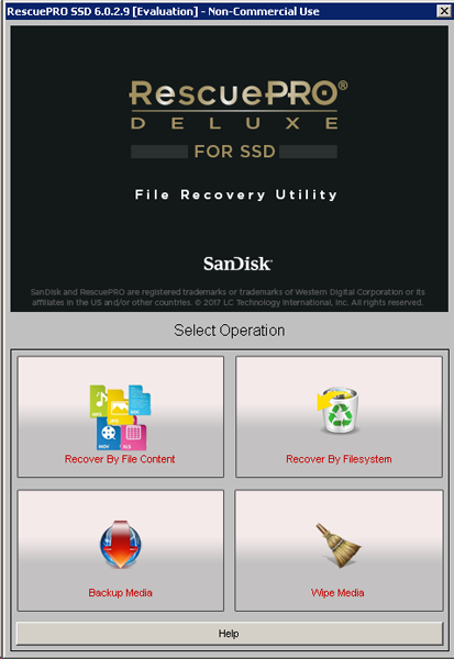 RescuePRO Deluxe for SSD for Mac screenshot