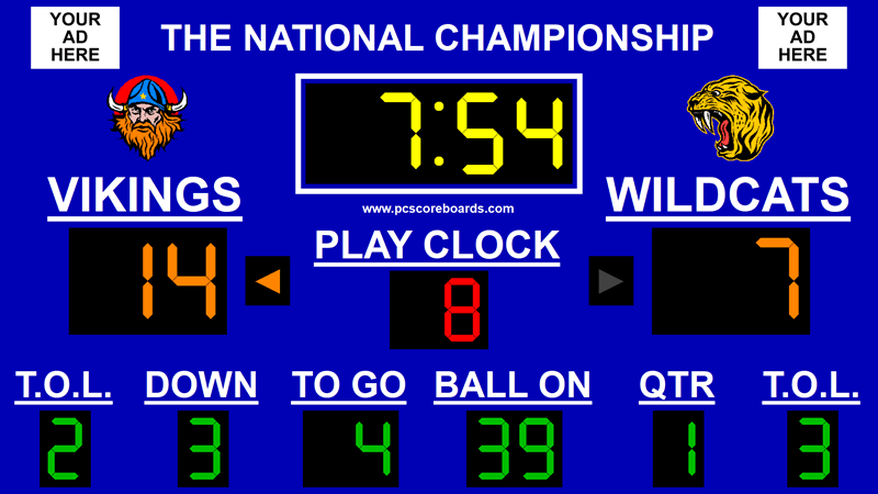 Football Scoreboard Pro v3 screenshot