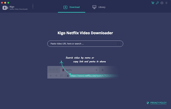 Kigo Netflix Downloader for Mac screenshot