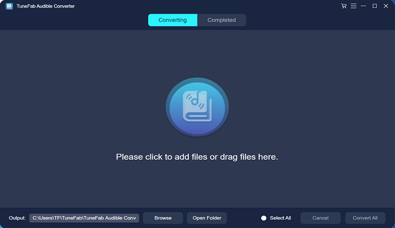 TuneFab Audible Converter screenshot