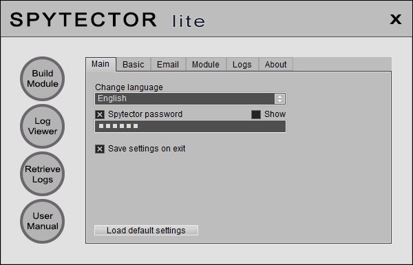 Spytector Lite screenshot