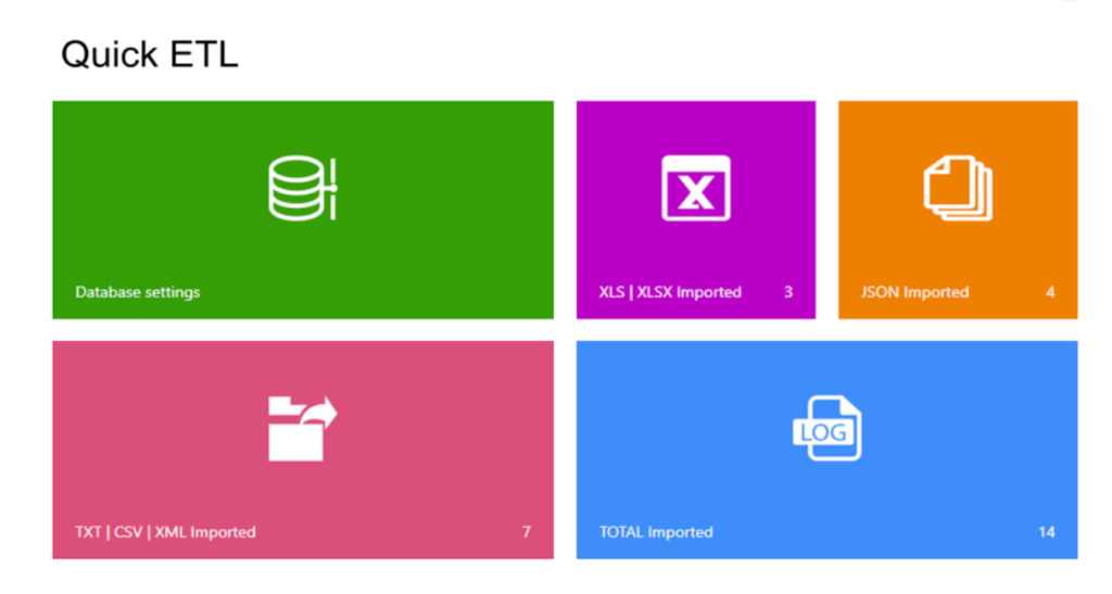 isimSoftware Quick ETL screenshot