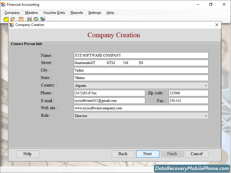 Billing and Inventory Management Softwar screenshot