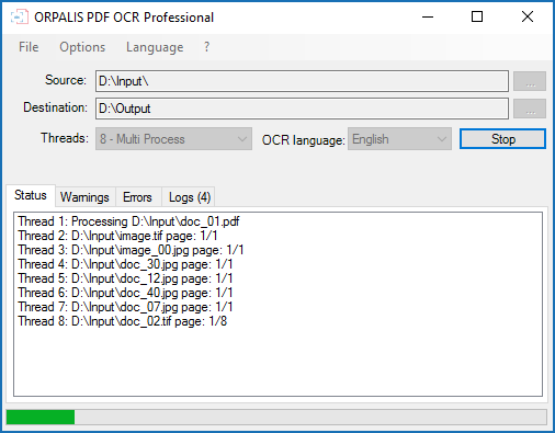 ORPALIS PDF OCR Pro Edition screenshot