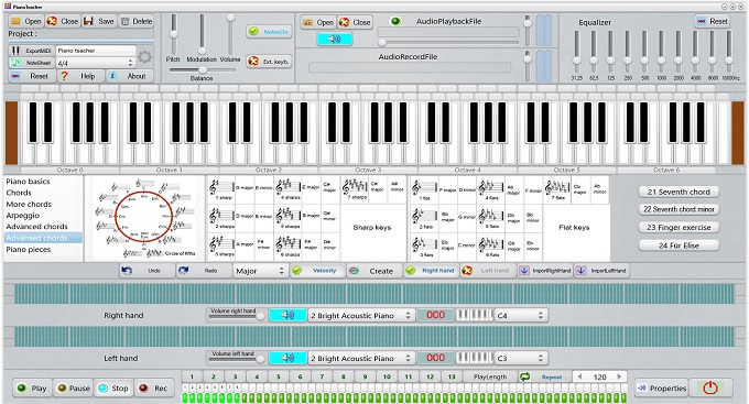 PianoTeacher screenshot