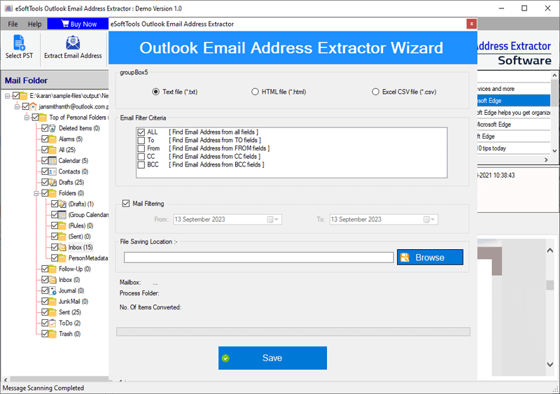 download-email-address-extractor-for-outlook-1-0-for-windows-softondo