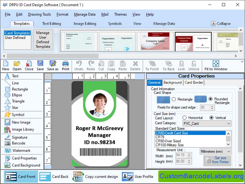 ID Card Making Software screenshot