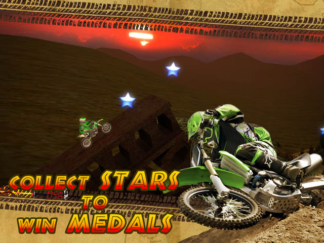 Trial Motorbikes Savanna Stars screenshot