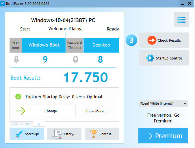 download the new version for windows BootRacer Premium 9.0.0