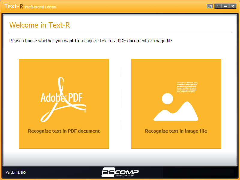 Text-R screenshot
