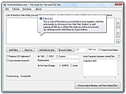 Join text files combine and merge csv screenshot