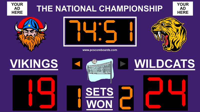 Volleyball Scoreboard Standard v3 screenshot