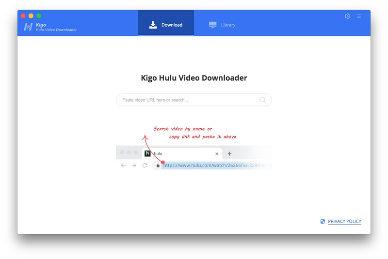 Kigo Hulu Video Downloader for Mac screenshot