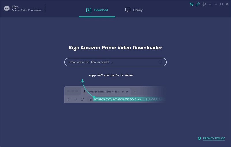 Kigo Amazon Prime Video Downloader screenshot