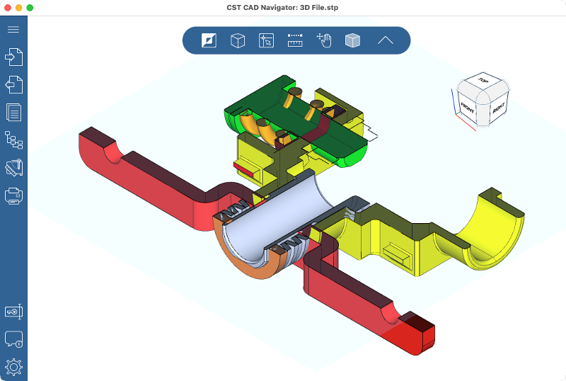 CST CAD Navigator for macOS screenshot