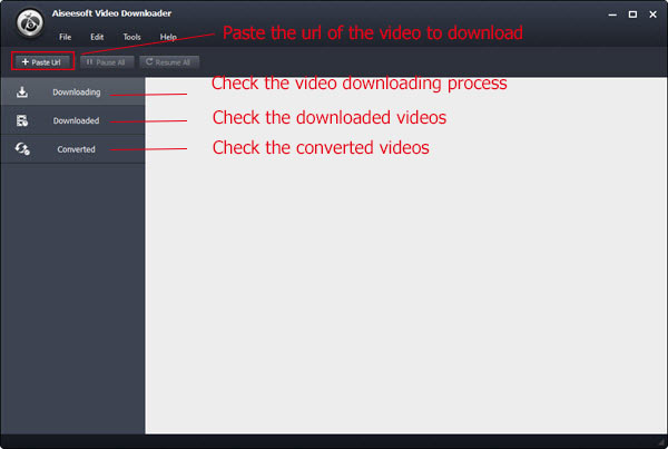 Aiseesoft Video Downloader screenshot