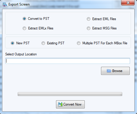Softakensoftware Eudora to PST Converter screenshot