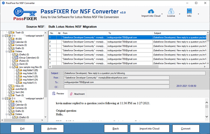 PassFixer for NSF Converter screenshot