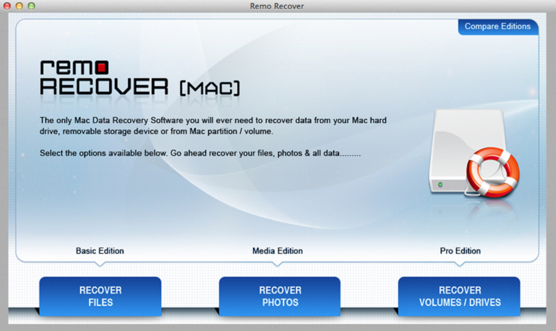 Remo Recover Mac Pro screenshot
