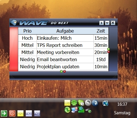 DoNext Deutsch screenshot