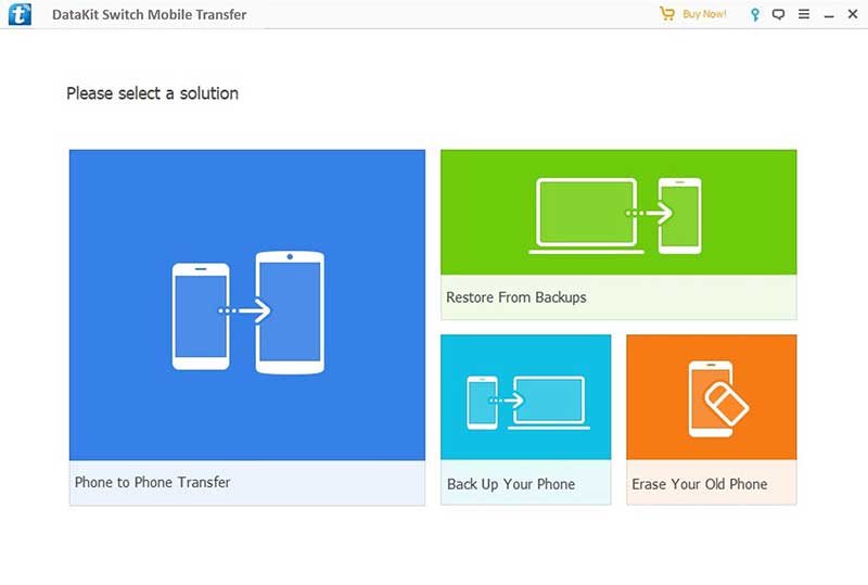 DataKit Switch Mobile Transfer screenshot