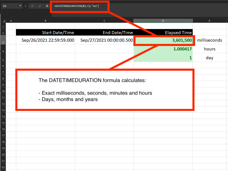 Date Time Duration screenshot