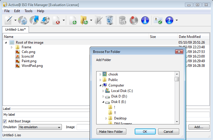Active@ ISO Manager screenshot