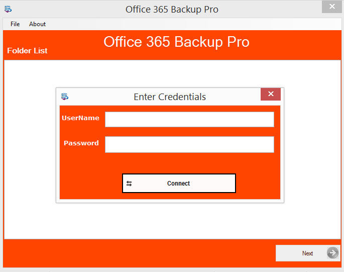 Softaken Office 365 Backup screenshot