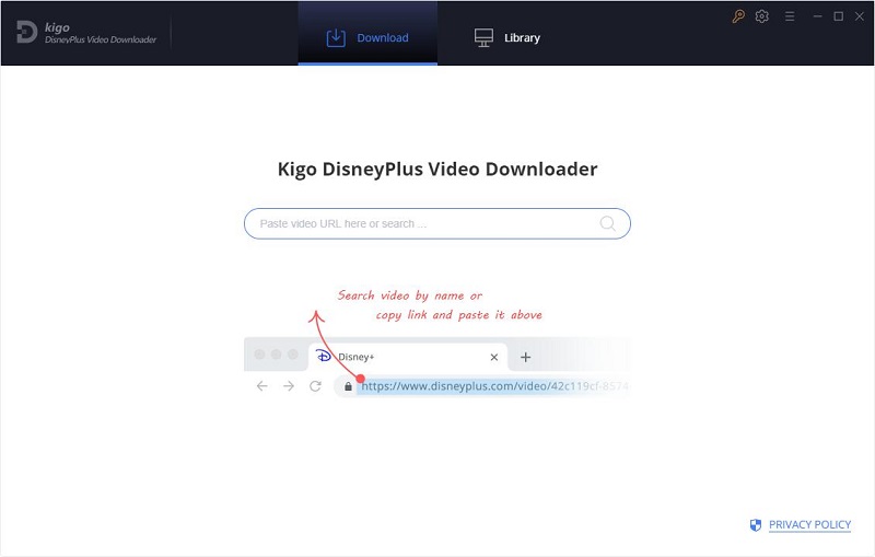 Kigo DisneyPlus Video Downloader screenshot