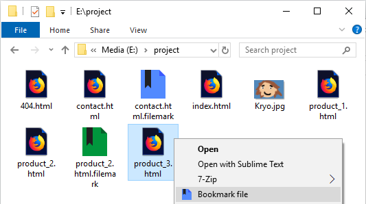 Filemark screenshot