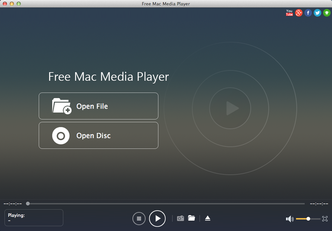 Free Mac Media Player screenshot