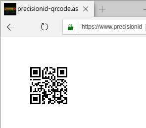 ASP.NET 2D Barcode Generator screenshot
