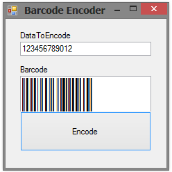 .NET Barcode Font Encoder Assembly & DLL screenshot