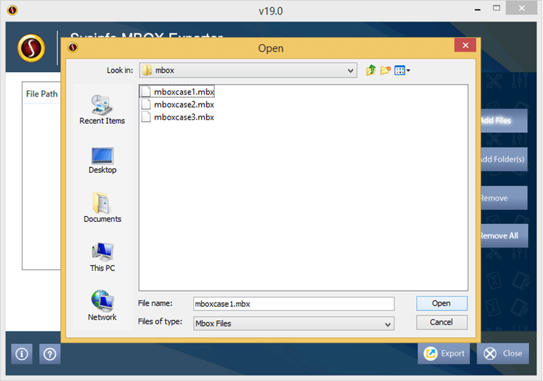 SysInfoTools MBOX Exporter screenshot