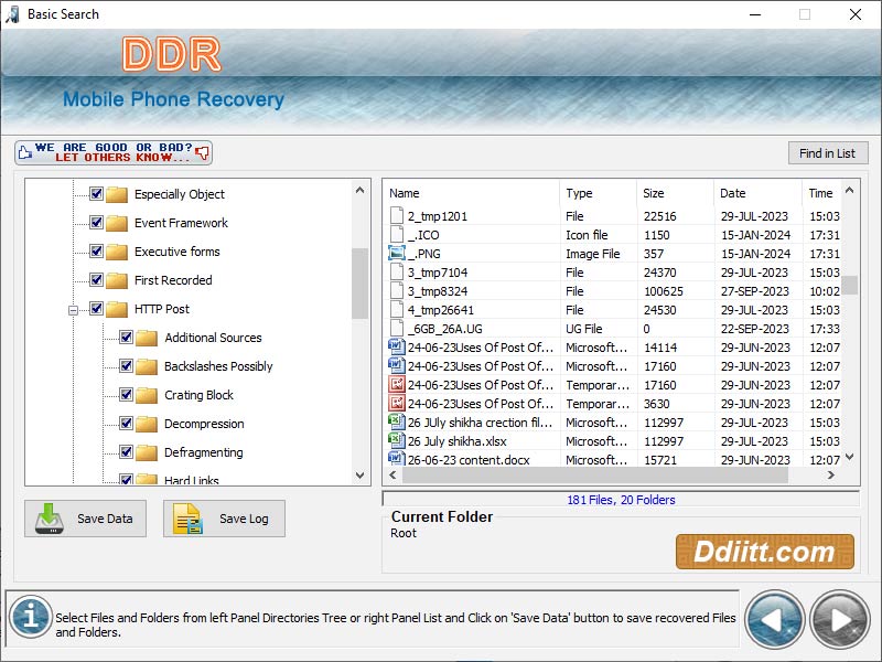 Download Mobile Phone Recovery screenshot