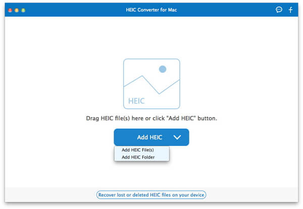 Aiseesoft HEIC Converter for Mac screenshot