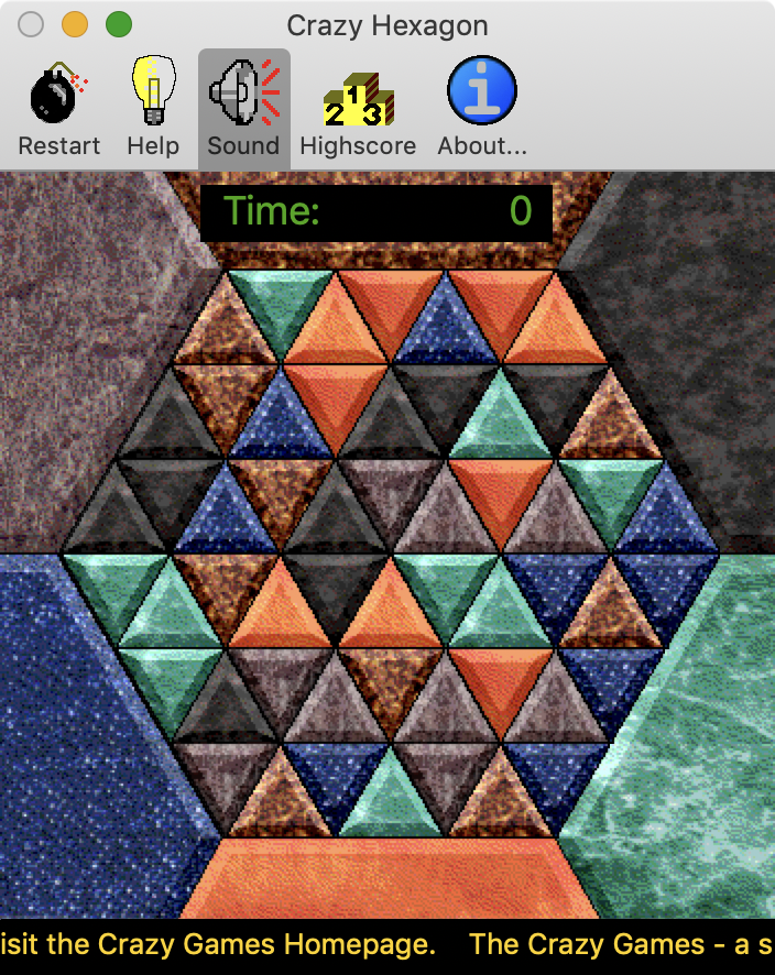 Crazy Hexagon screenshot